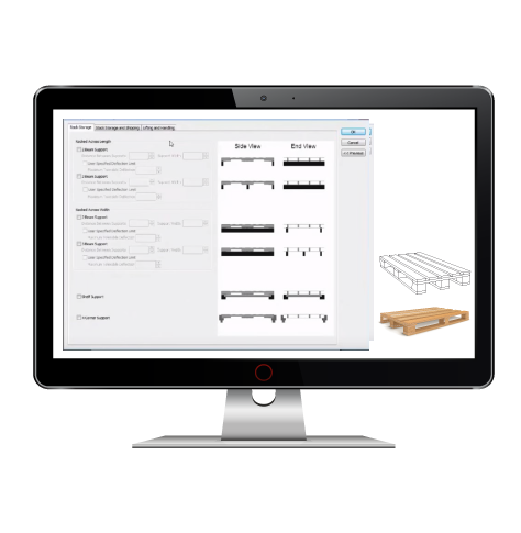 Fisher's Pallet Design System Software